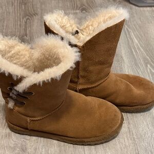 UGG Tan Shearling Boots